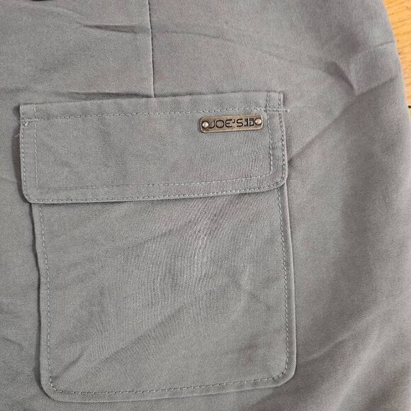 Joe's Jeans Ankle Pants Size 29 Midi Rise Green Slim Leg - Picture 9 of 11